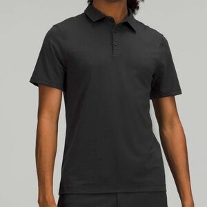 lululemon athletica Black Polo Shirt